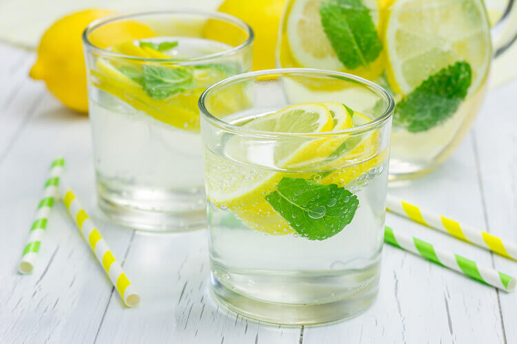 Mint, Lemon & Honey Breeze Drink Recipe