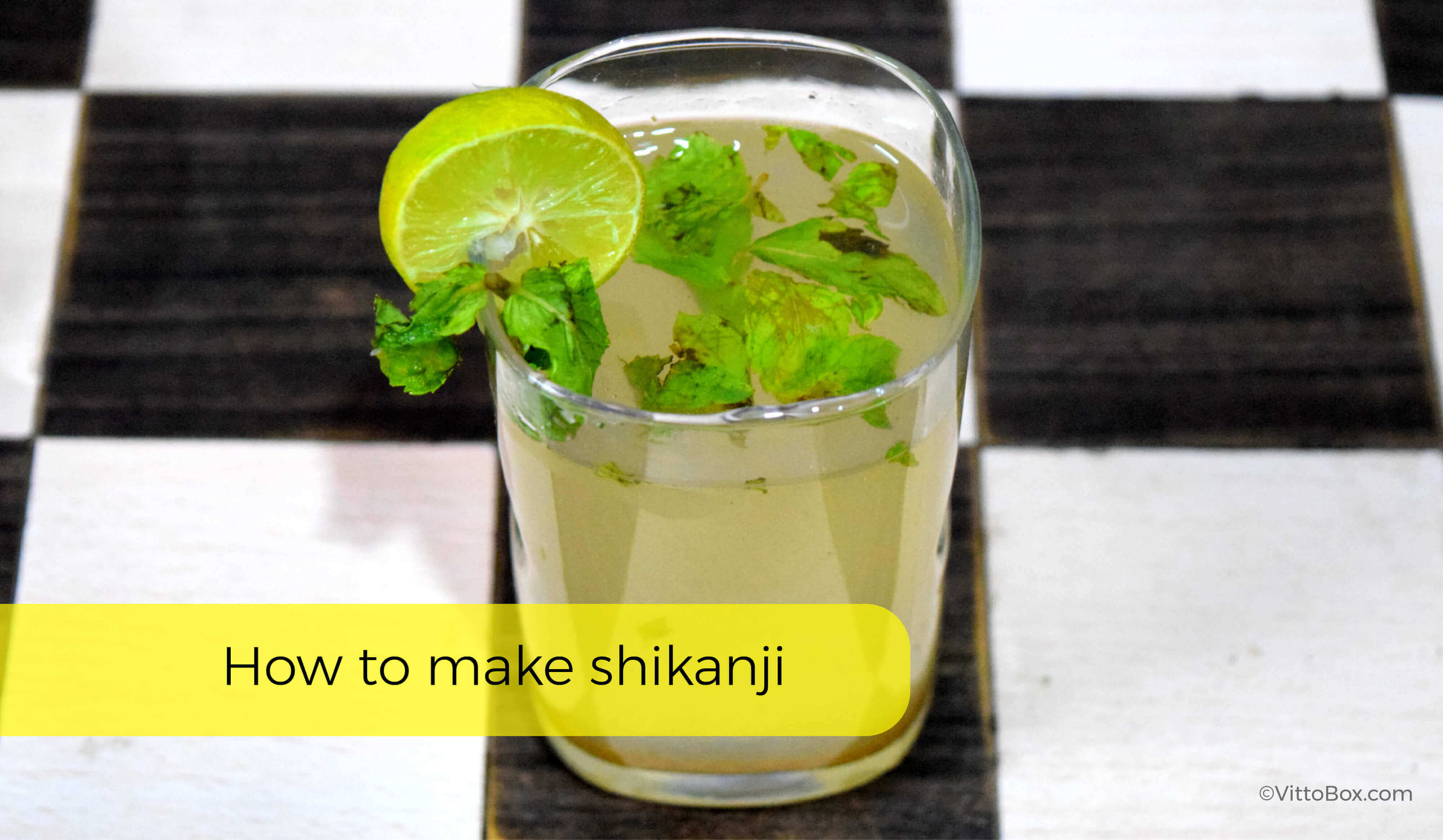 Masala Shikanji Drink