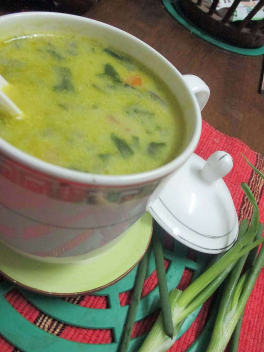 Spinach Power Soup Recipe