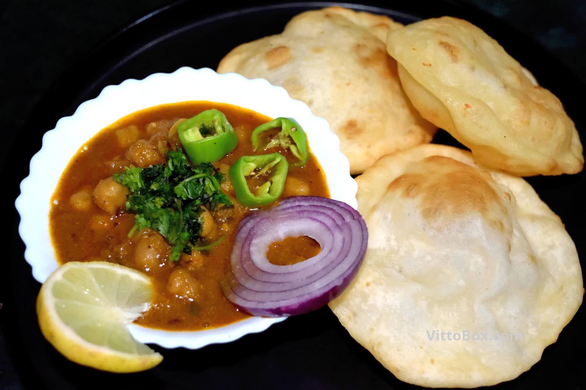 Punjabi Chole Bhature Recipe